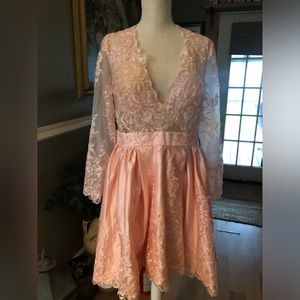 Gorgeous pink dress s/m runs small quinceañera/ party dress